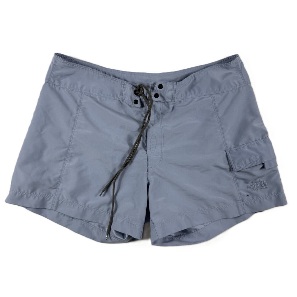 The North Face Lightweight Lace-Up Shorts Blue Medium Hiking Outdoor Camping
